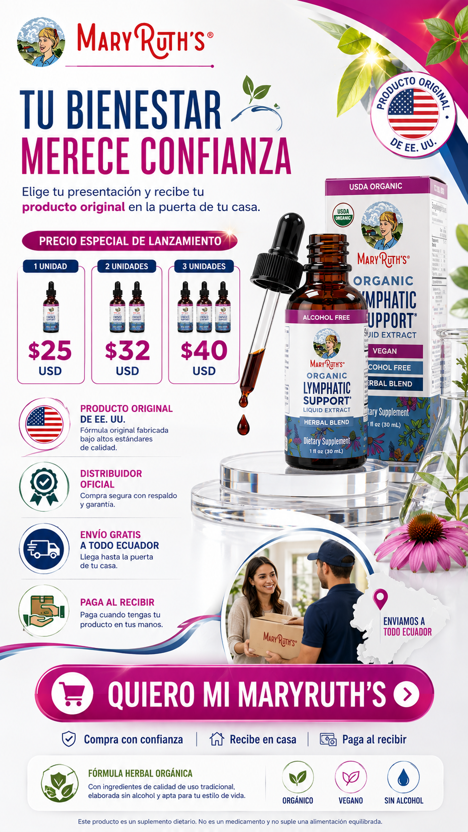 MaryRuth’s Lymphatic Support Liquid