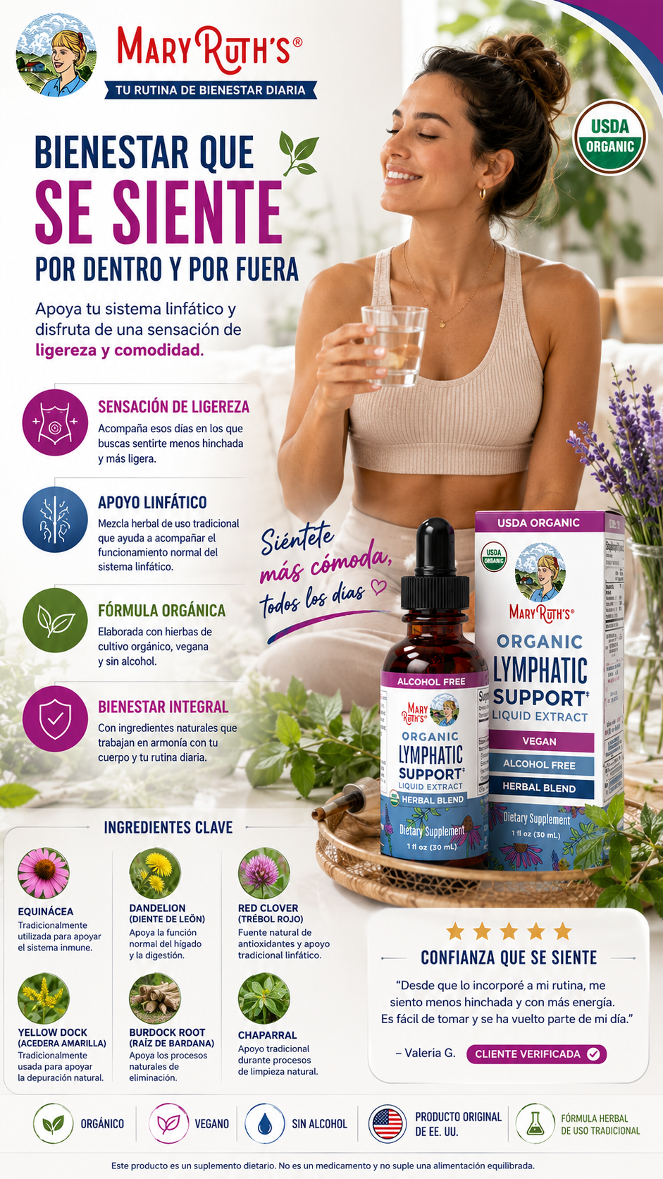 MaryRuth’s Lymphatic Support Liquid
