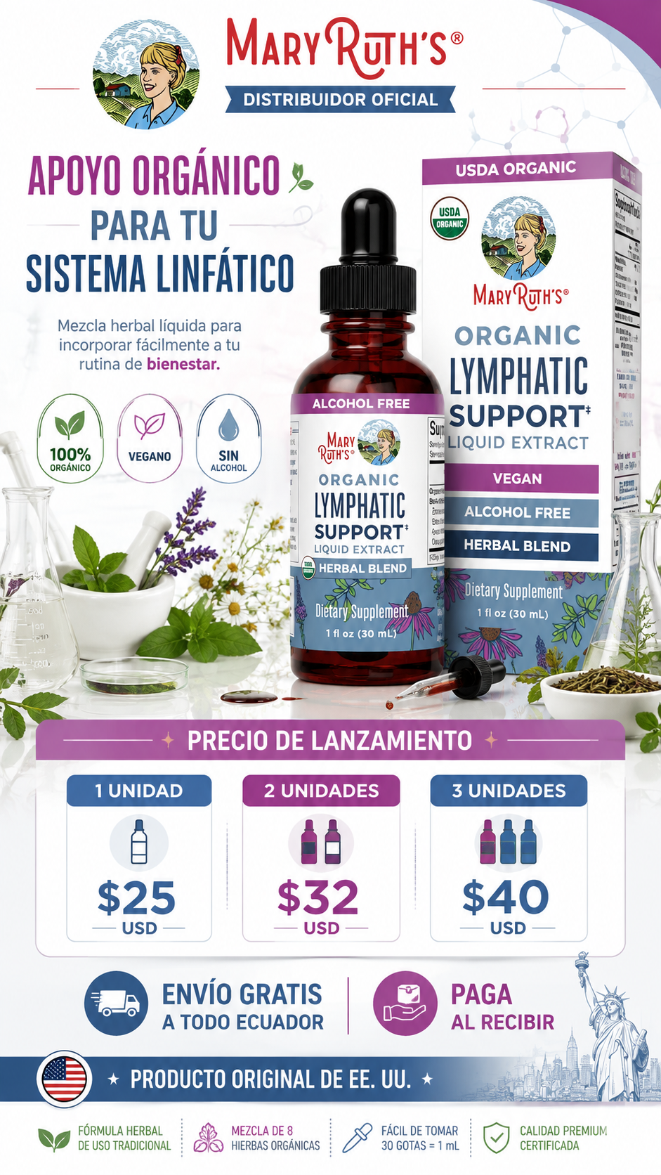 MaryRuth’s Lymphatic Support Liquid