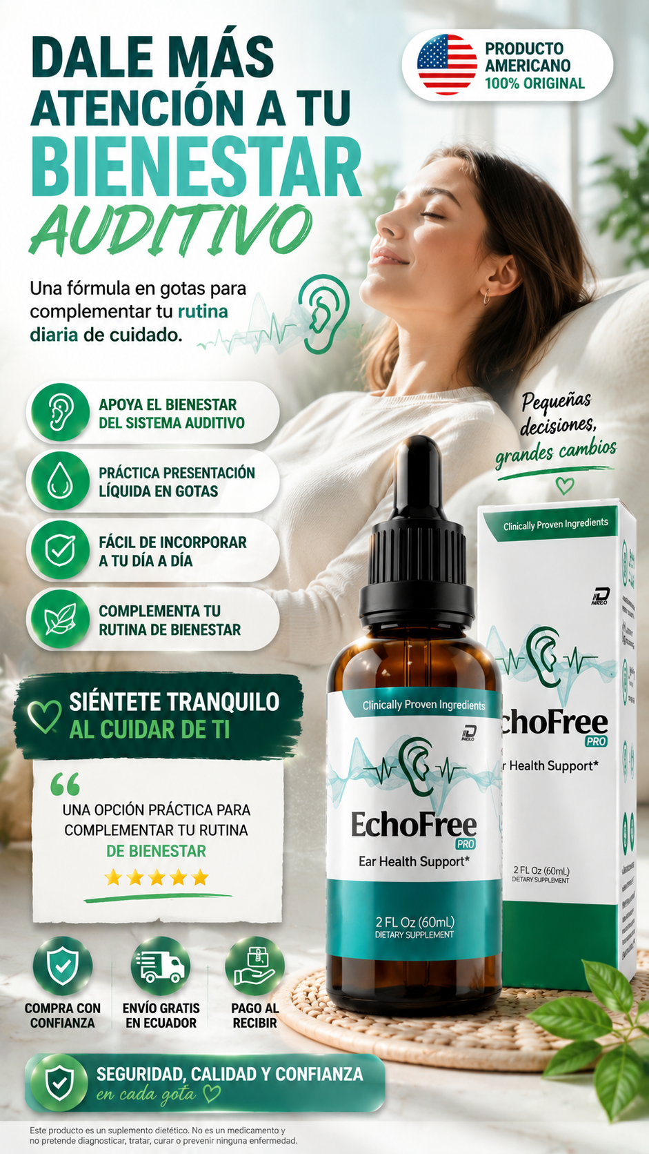 Pack X3 Echo Free Gotas